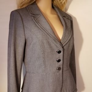 White House Black Market Gray Blazer